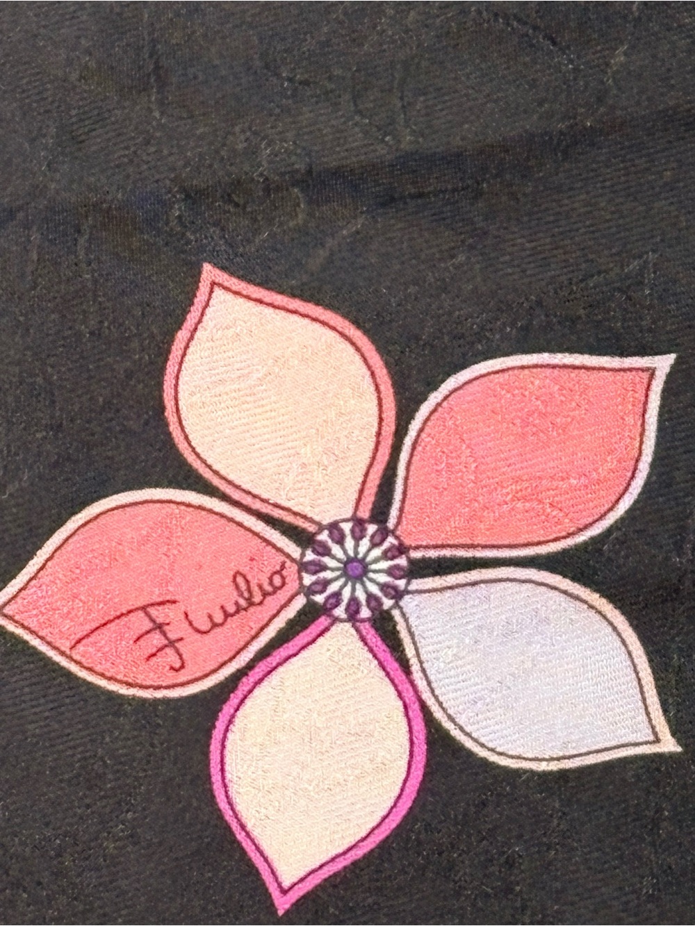 STUNNING RARE EMILIO PUCCI 100% JACQUARD SILK SCARF IN ICONIC PRINT 34”x34” - Picture 6 of 8